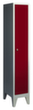 C+P Garderobenschrank Classic mit 1 Abteil - glatte Tür, Abteilbreite 300 mm Standard 2 S
