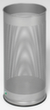 VAR Schirmständer mit Lochmuster, Höhe x Ø 610 x 270 mm, silber
