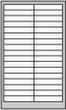 PAVOY Schubladenschrank Basis, 34 Schublade(n) Technische Zeichnung 1 S