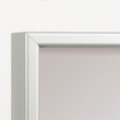 Farbiger Schaukasten mit Schiebetür für den Innenbereich, für 8 x DIN A4, Rückwand Stahl Detail 1 S