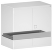 bott Schublade cubio mit Normallastauszug für Systemschrank, Höhe x Breite 125 x 1050 mm
