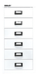Bisley Schubladenschrank MultiDrawer 29er Serie passend für DIN A4