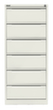 Bisley Karteikartenschrank B97, zweibahnig, weiß/weiß Standard 2 S