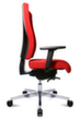 Topstar Bürodrehstuhl Sitness 70 mit Body-Balance-Tec®-Gelenk, rot Standard 3 S