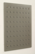 Allit Lochplatte StorePlus Flex M 60 zur Wandbefestigung, Höhe x Breite 595 x 400 mm, silbergrau