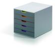 Durable Schubladenbox VARICOLOR® in grau, für DIN A4/DIN C4/Folio Standard 2 S