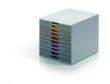 Durable Schubladenbox VARICOLOR® in grau, für DIN A4/DIN C4/Folio Standard 2 S