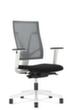 Nowy Styl Bürodrehstuhl 4ME mit automatischer Gegenkrafteinstellung, Netzrückenlehne, schwarz