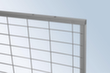 TROAX Wand-Aufsatzelement Standard für Trennwandsystem, Breite 800 mm Detail 1 S