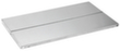 hofe Akten-Steckregal zur beidseitigen Nutzung, 6 Böden, RAL3000 Feuerrot / RAL9006 Weißaluminium Detail 1 S