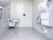 Säbu Toilettencontainer FLADAFI® für Damen und Herren, Höhe x Breite x Tiefe 2600 x 3050 x 2170 mm Detail 1 S