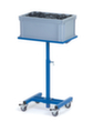 fetra Höhenverstellbarer Materialständer, Traglast 150 kg, Höhe 720 - 995 mm Standard 2 S