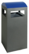 Abfallbehälter mit farbiger Haube, 40 l, RAL7016 Anthrazitgrau Standard 2 S