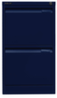Bisley Hängeregistraturschrank, 2 Auszüge, oxfordblau/oxfordblau Standard 2 S