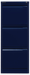 Bisley Hängeregistraturschrank, 3 Auszüge, oxfordblau/oxfordblau Standard 2 S