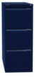 Bisley Hängeregistraturschrank, 3 Auszüge, oxfordblau/oxfordblau Standard 3 S