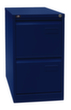 Bisley Hängeregistraturschrank Light, 2 Auszüge, oxfordblau/oxfordblau Standard 3 S
