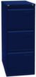 Bisley Hängeregistraturschrank Light, 3 Auszüge, oxfordblau/oxfordblau Standard 3 S