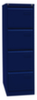 Bisley Hängeregistraturschrank Light, 4 Auszüge, oxfordblau/oxfordblau Standard 3 S