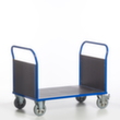 Rollcart Doppelstirnwandwagen mit rutschsicherer Ladefläche, Traglast 1200 kg, Ladefläche 1200 x 800 mm Standard 6 S