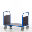 Rollcart Doppelstirnwandwagen mit rutschsicherer Ladefläche, Traglast 1200 kg, Ladefläche 1200 x 800 mm Standard 8 S