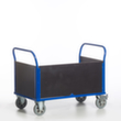 Rollcart Dreiwandwagen mit rutschsicherer Ladefläche, Traglast 1200 kg Standard 6 S