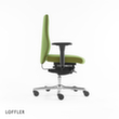 Löffler Bürodrehstuhl mit Steißbeinentlastung, grün Standard 2 S