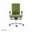 Löffler Bürodrehstuhl mit viskoelastischem Sitz, grün Standard 2 S