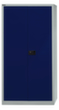 Bisley Aktenschrank Universal, 4 Ordnerhöhen, lichtgrau/oxfordblau Standard 3 S