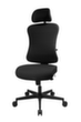 Topstar Bürodrehstuhl Art Comfort mit Kopfstütze, schwarz Standard 6 S