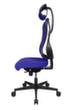Topstar Bürodrehstuhl Art Comfort mit Kopfstütze, royalblau Standard 7 S