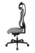 Topstar Bürodrehstuhl Art Comfort mit Kopfstütze, grau Standard 7 S