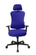 Topstar Bürodrehstuhl Art Comfort mit Kopfstütze, royalblau Standard 5 S