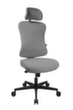 Topstar Bürodrehstuhl Art Comfort mit Kopfstütze, grau Standard 8 S