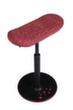 Topstar Sitz-/Stehhilfe Sitness H2 mit Skateboard-Sitz, Sitzhöhe 570 - 770 mm, Sitz rot Standard 2 S