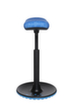 Topstar Sitz-/Stehhilfe Sitness H2 mit Skateboard-Sitz, Sitzhöhe 570 - 770 mm, Sitz blau Standard 3 S