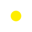 EICHNER Klebesymbol, Kreis, gelb