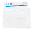 Raja Begleitpapiertasche im Minipack blanco, DIN A7 Standard 2 S