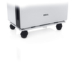 IDEAL Health Rollwagen für Luftreiniger, Stahl hellgrau Standard 2 S