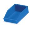 Faltbarer Sichtlagerkasten, blau, Tiefe 179 mm, Polypropylen Standard 2 S
