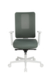 Topstar Bürodrehstuhl Sitness Life 50 mit offenem Rückenträger, Netzrückenlehne mit offenem Rückenträger, graugrün Standard 3 S