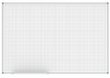 MAUL Whiteboard MAULstandard mit Rasterdruck, Höhe x Breite 1000 x 1500 mm