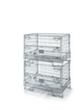 Faltbare Gitterbox-Palette mit Klappe, Länge x Breite 1198 mm x 805 mm Milieu 1 S