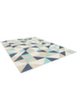 Paperflow Heller Teppich Canvas aus mehrfarbigem Garn Standard 2 S