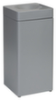 Selbstlöschender Wertstoffbehälter probbax®, 40 l, grau, Kopfteil grau
