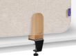 Legamaster Schallabsorbierende Tischtrennwand ELEMENTS, Höhe x Breite 600 x 1600 mm, Wand beige Detail 1 S