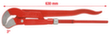 45° gewinkelte Eckrohrzange Standard 2 S