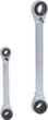 KS Tools 4 in 1 GEARplus umschaltbar Doppel-Ratschenringschlüssel-Satz Standard 3 S