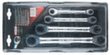 GEARplus Torx-E-Doppel-Ratschenringschlüssel-Satz Standard 2 S