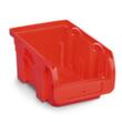 Raja Sichtlagerkasten Basis, rot, Tiefe 160 mm, Polypropylen